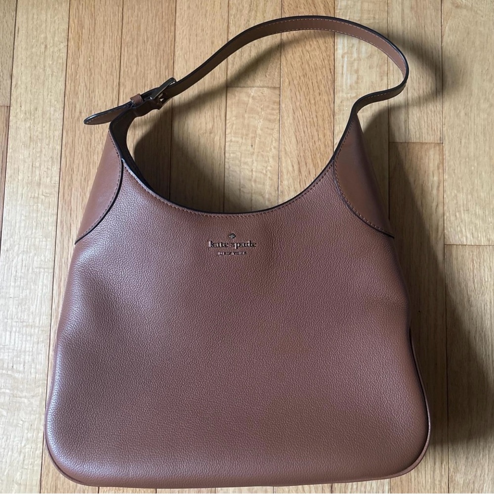 Kate Spade Tan Leather Hobo Bag